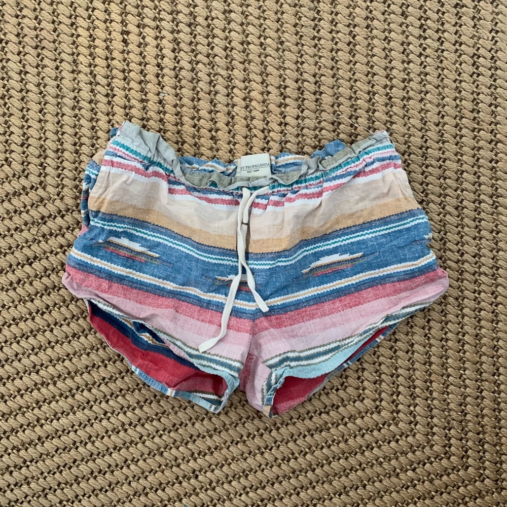Obey Propaganda Striped Shorts